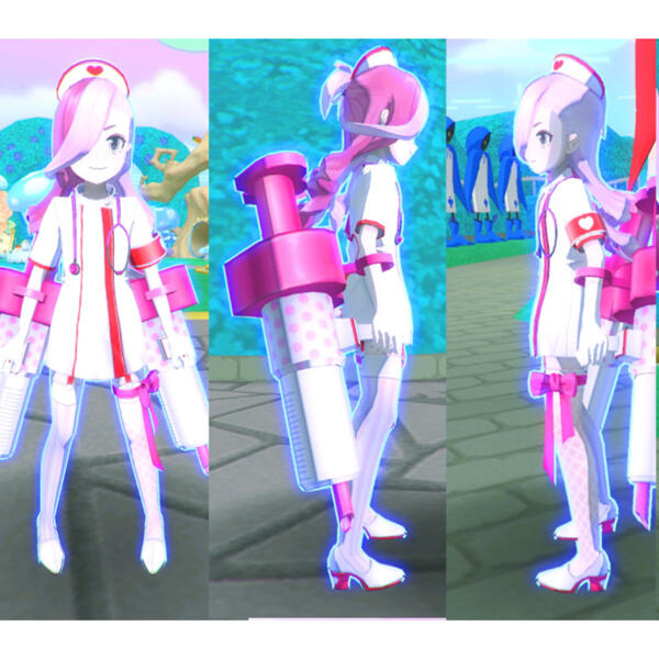 #コンパス 戦闘摂理解析システム メグメグ ナース衣装 コスプレ衣装 オーダメイド可元の画像