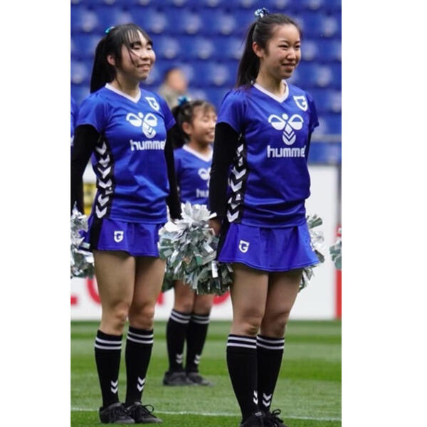 ガンバ大阪チアキッズ衣装 コスプレ衣装 チアダンスチーム ダンス服 オーダメイド可元の画像