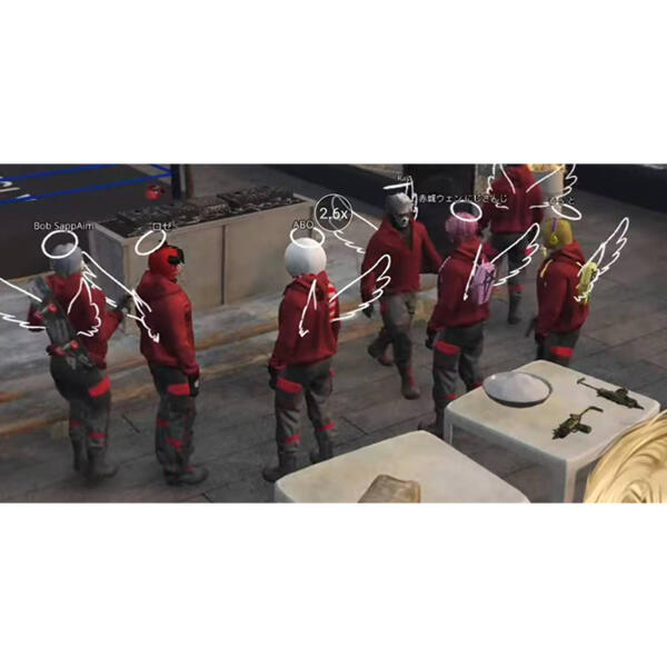 ギャング XVI コスプレ靴元の画像