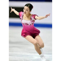 女子フィギュア 本田真凜 コスプレ衣装 フィギュアスケート衣装(その他 コスプレ衣装)