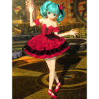 初音ミク 骸骨楽団とリリア コスプレ衣装 エトワール衣装 ドレス