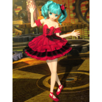 初音ミク 骸骨楽団とリリア コスプレ衣装 エトワール衣装 ドレス(202×202)