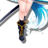 ボンバーガール アサギ コスプレ靴(202×202)