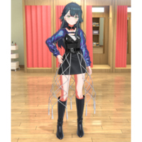 学園アイドルマスター 月村手毬 コスプレ衣装 Luna say maybe アイドル衣装(202×202)