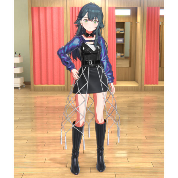 学園アイドルマスター 月村手毬 コスプレ衣装 Luna say maybe アイドル衣装 オーダメイド可元の画像