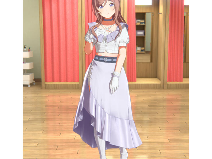 学マス コスプレ衣装 姫崎莉波 clumsy trick 学園アイドルマスター 学