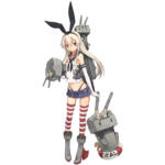 艦隊これくしょん -艦これ- 島風 (シマカゼ) コスプレウィッグ
