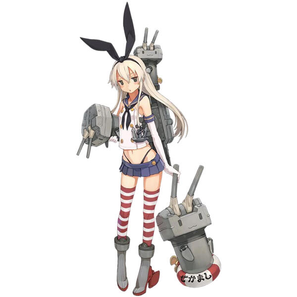 艦隊これくしょん -艦これ- 島風 (シマカゼ) コスプレウィッグ元の画像