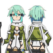 ソードアート・オンライン ファントム・バレット編 シノン (朝田詩乃) コスプレウィッグ