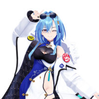 あおぎり高校 春雨麗女 コスプレウィッグ(コスプレウィッグ)