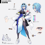 あおぎり高校 春雨麗女 通常衣装 コスプレ衣装