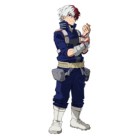 僕のヒーローアカデミア 轟焦凍 ショート コスプレ衣装(202×202)