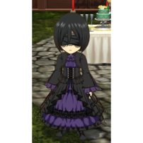 ブレオダ(進撃の巨人ブレイブオーダー) 視界なき瞳 ミカサ・アッカーマン コスプレ衣装(202×202)