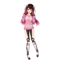 hololive ホロライブ ロボ子さん モデルV3 コスプレ衣装 新メイン衣装 高性能ロボット VTuber コスチューム(202×202)