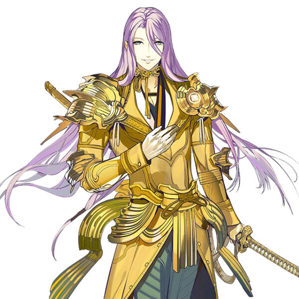 刀剣乱舞ONLINE 蜂須賀虎徹 コスプレウィッグ｜パープル ロング 耐熱かつら｜とうらぶ コスプレ通販 COSTOWNS元の画像