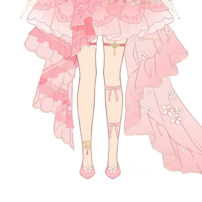 VTuber hololive（ホロライブ） さくらみこ flower fantasista!衣装 コスプレ靴(202×202)