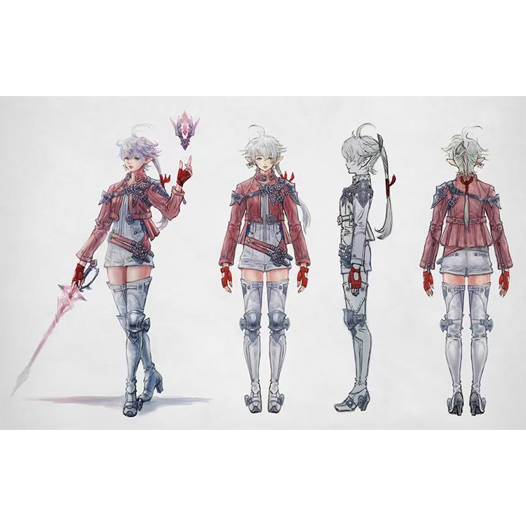 ファイナルファンタジー14 FF14 アリゼー・ルヴェユール コスプレ 衣装 cf06102419a34ca8948208c876f39f